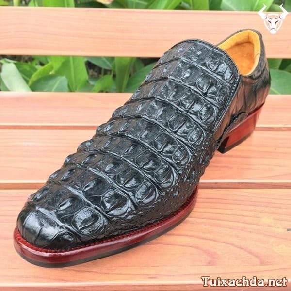 "Bước đi tự tin với giày da cá sấu nam Hà Nội GCS09"