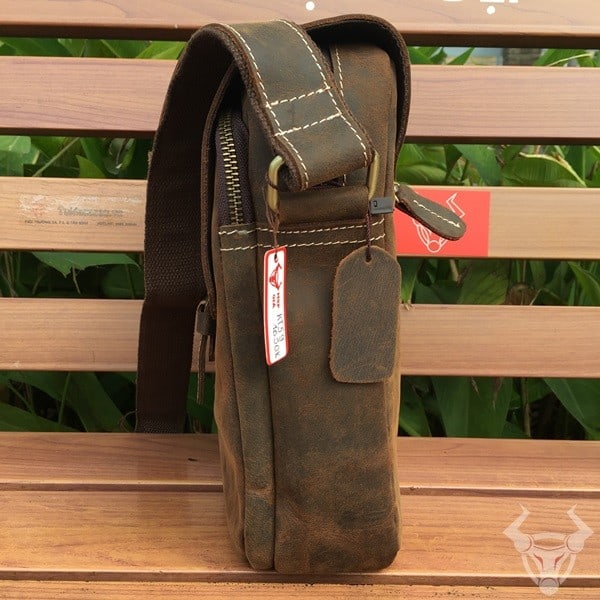 KT59 - Túi đeo chéo da bò sáp, sự kết hợp hoàn hảo giữa thời trang và tiện ích