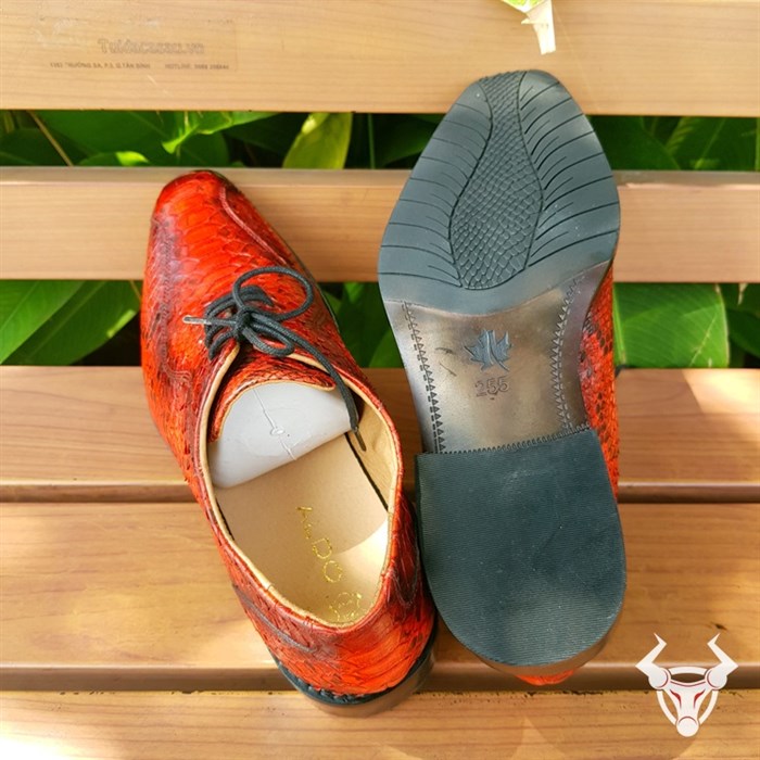 Giày Tây Da Trăn Thật Cao Cấp GDT01: Sự phối hợp tuyệt vời giữa phong cách và sự bền bỉ