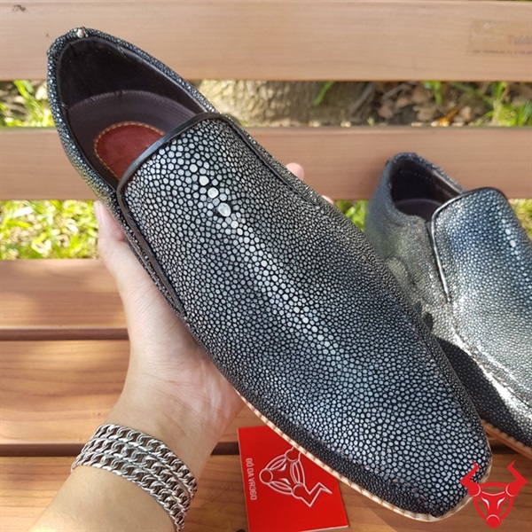 Giày Tây Lười Da Cá Đuối Thái Lan GB01A440 - Sự thoải mái và tiện ích trong mỗi bước đi