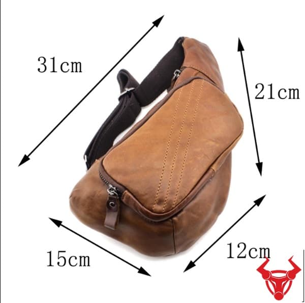 Túi đeo chéo nam giá rẻ TDL75: Đựng được nhiều vật dụng cần thiết trong cuộc sống