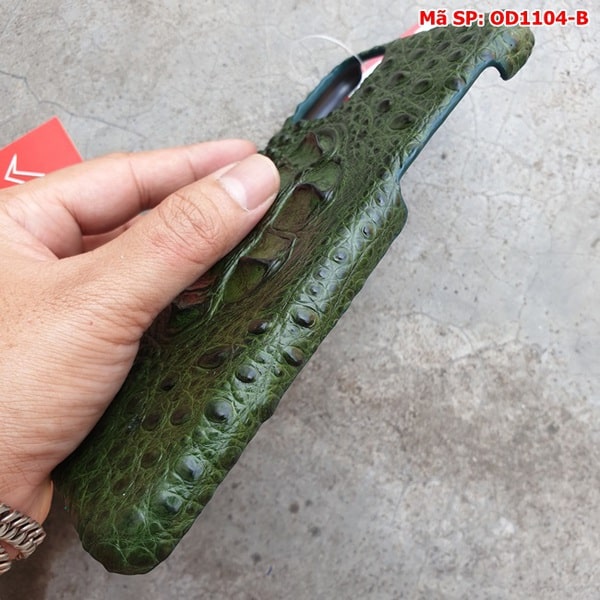 Tuidacasau Ốp Lưng Cá Sấu Iphone11 promax Gù Xanh Lá OD1104-B (5)