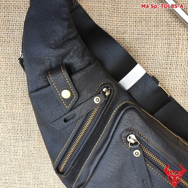 Túi đeo lưng nam da bò TDL85-A - Sự lựa chọn đáng giá cho những người yêu thích phong cách thời trang đơn giản mà lịch lãm