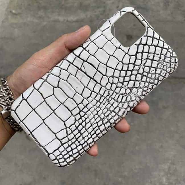 "Thiết kế độc đáo: Ốp lưng da cá sấu giảm giá cho iPhone 11 Pro Max"