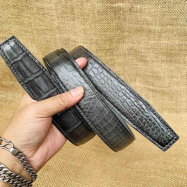 Hermes Crocodile Leather Belt - Phụ kiện không thể thiếu cho quý ông sành điệu