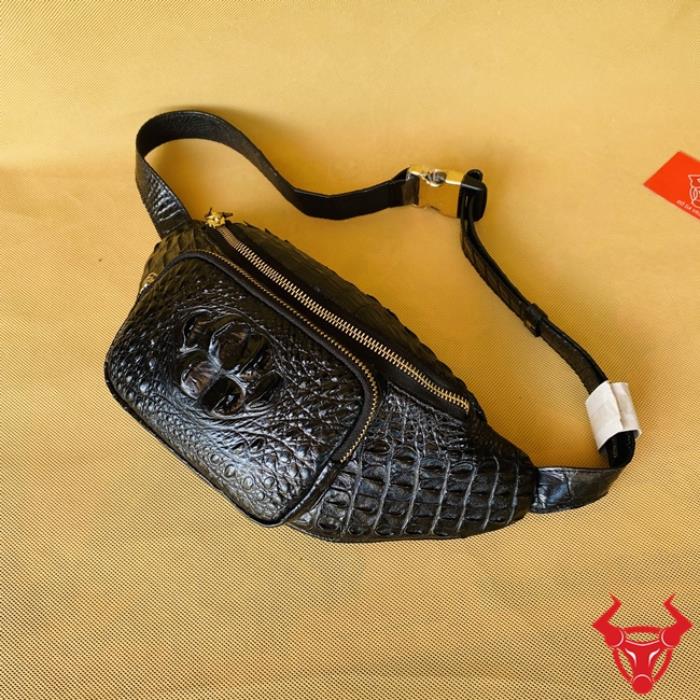 Túi đeo hông da cá sấu MSP: TTT01 - Dành cho nam và nữ