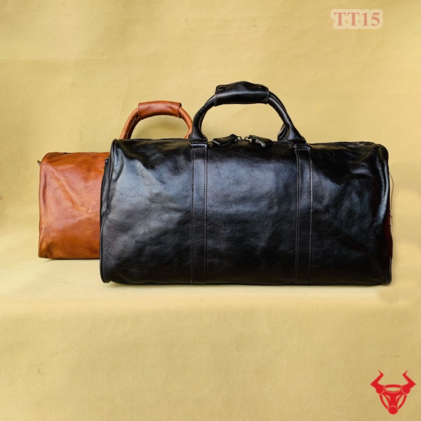 Túi trống du lịch da bò veg TT15: Sự lựa chọn tối ưu cho những chuyến đi xa.
