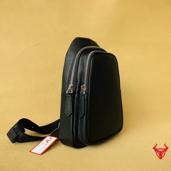 Túi đeo trước ngực da bò B32 - Thiết kế đẳng cấp cho những người yêu thích phong cách