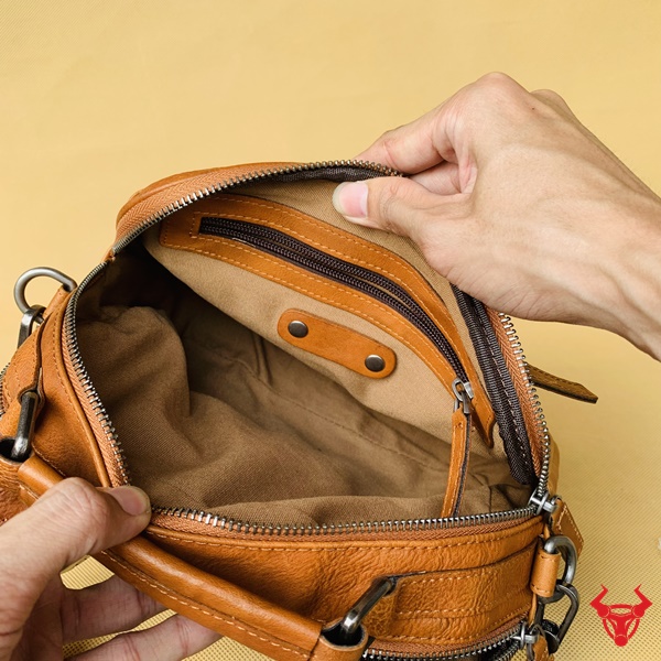 Túi đeo chéo da Veg A41 - Sự lựa chọn hàng đầu cho những chuyến đi du lịch