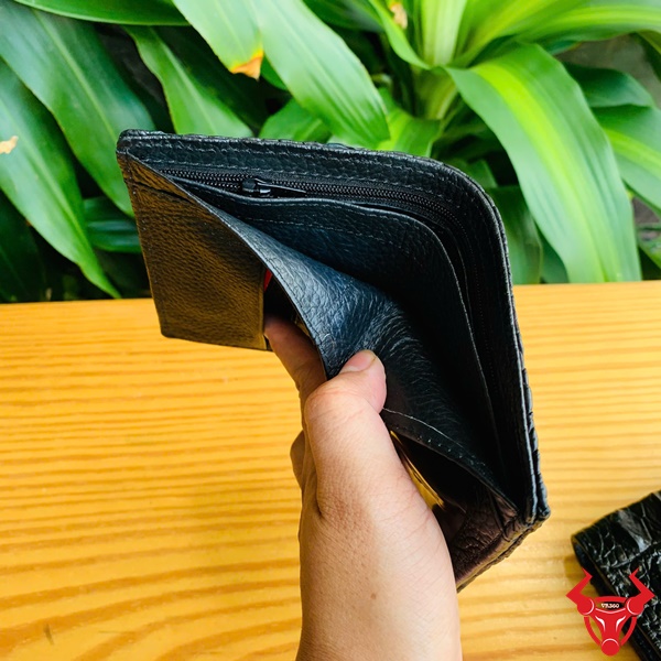 Bộ Ví Da Cá Sấu Gai Lưng Chính Hãng – Đẹp & Bền Bộ đôi ví cá sấu thật – Sự kết hợp giữa thời trang & đẳng cấp.