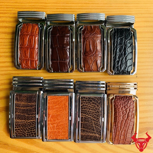 Mặt Khóa Da Thắt Lưng Sang Trọng, Đậm Chất Quý Ông Mặt khóa dây nịt nam bản 4cm phong cách thời trang.