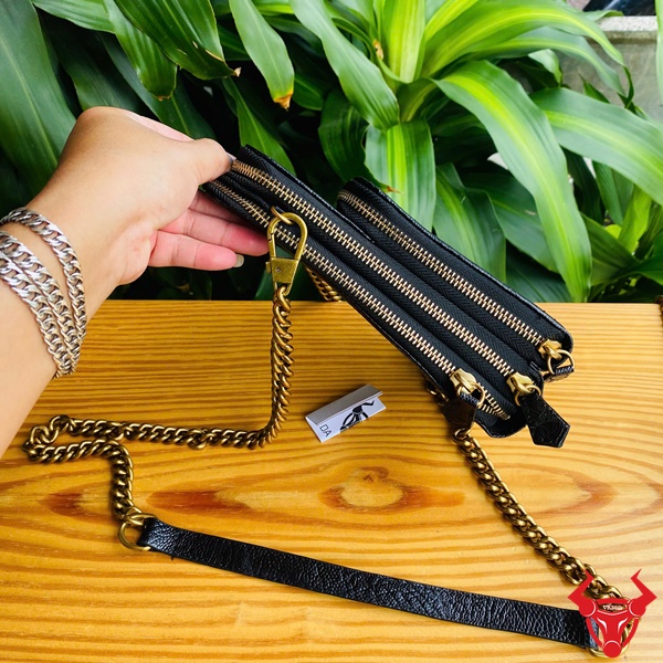 Phụ Kiện Thời Thượng – Túi Da Chân Đà Điểu TOD09 Màu Sắc Trung Tính – Phối Gì Cũng Chuẩn