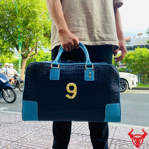 Túi Da Cá Sấu Handmade - Sang Trọng Và Độc Đáo Sở Hữu Sự Khác Biệt Với Túi Trống Số Lượng Giới Hạn