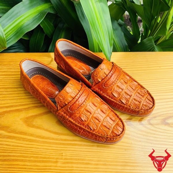 Giày Tây Nam Da Cá Sấu – Phong Cách Lịch Lãm Vượt Thời Gian Giày da cá sấu lịch lãm cho nam cao.