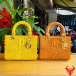 Sự hòa quyện giữa sắc vàng chanh tràn đầy năng lượng và vàng bò cổ điển giúp bộ đôi túi Dior trở thành lựa chọn lý tưởng cho những quý cô vừa yêu thích sự nổi bật vừa muốn giữ nét tinh tế.