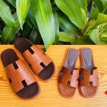 Combo Dep Hermes Da Ca Sau Mau Nau Do Cho Cap Doi Cuc Chat 1