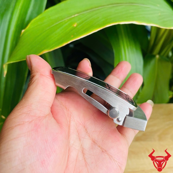 Mặt Khóa Thắt Lưng Thép Dán Da Cá Sấu Cao Cấp K133 Mặt khóa thắt lưng K133 da cá sấu thép cao cấp quý phái.