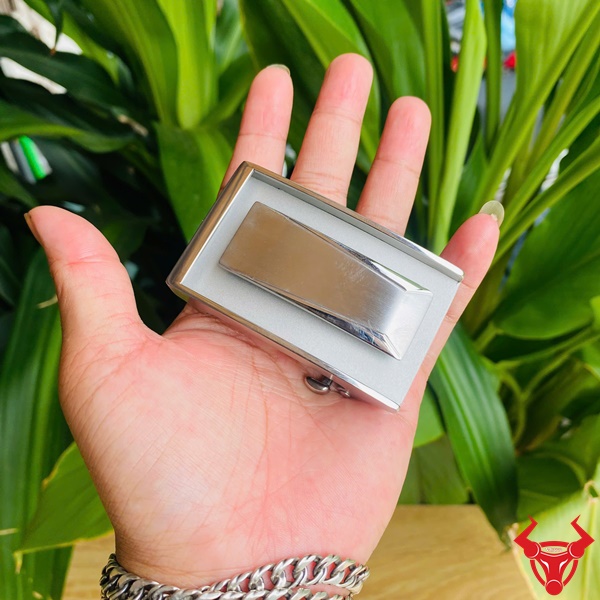 Mặt Khóa Thép Bản 4cm K130-B – Thời Trang Nam Tính Mặt khóa thắt lưng thép K130-B sang trọng cho nam.