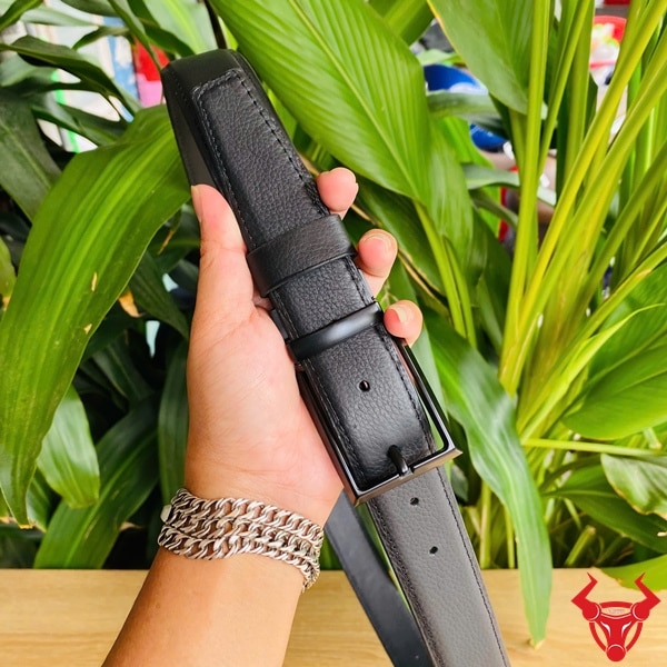 Thắt lưng TLK02 da bò bản 3.2cm, kiểu dáng tinh tế, chất lượng cao cấp.