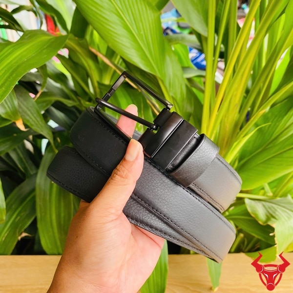 Thắt lưng TLK02 da bò bản 3.2cm đầu khóa kim xoay, sang trọng và tinh tế.
