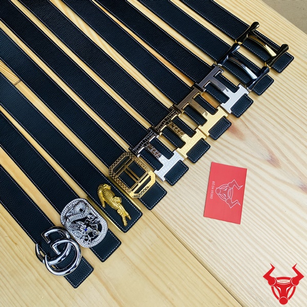 Thắt Lưng Da Bò Togo Cao Cấp Bản 4cm Thời Trang Nam Hình ảnh thắt lưng nam TLK16 da bò Togo Pháp, mặt khóa thép cao cấp, thiết kế đa dạng, màu đen cao cấp.