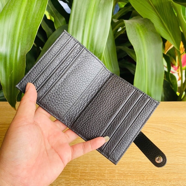 Ví đựng thẻ da bò VDB58a sang trọng, quà tặng đẳng cấp.