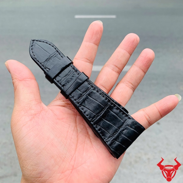 DHYC03 – Dây Da Cá Sấu Sang Trọng Cao Cấp Dây cá sấu nguyên bản chuẩn form.