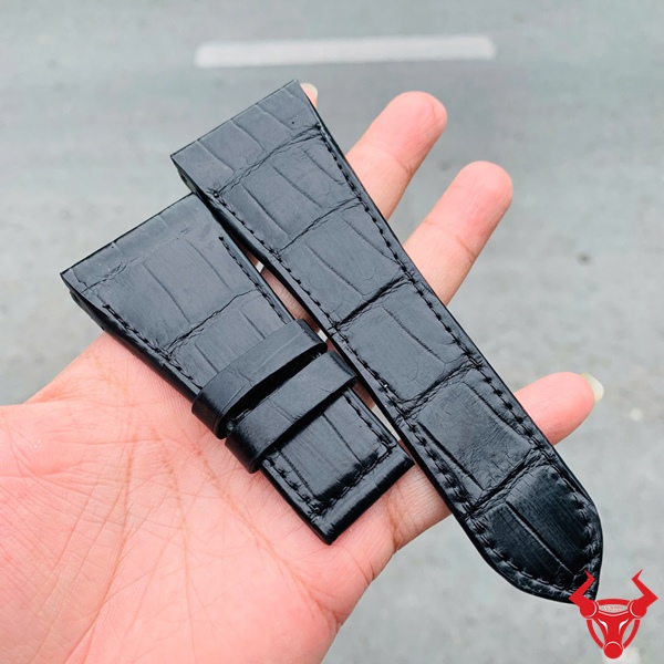 Dây Đồng Hồ Da Cá Sấu Cao Cấp DHYC03 Dây đồng hồ da cá sấu DHYC03 cao cấp.