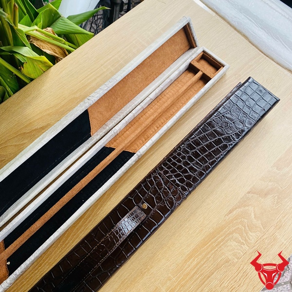 Bao Cơ Bida Chuyên Nghiệp – Da Cá Sấu Bạch Tạng Bao cơ bida bạch tạng cao cấp.