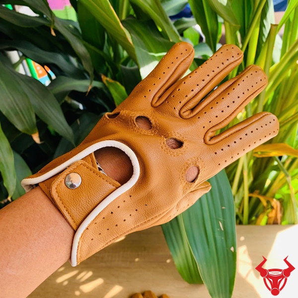 Găng Tay Da Thoáng Khí GTX11 Cao Cấp Găng tay da GTX11 thời trang thoáng khí.