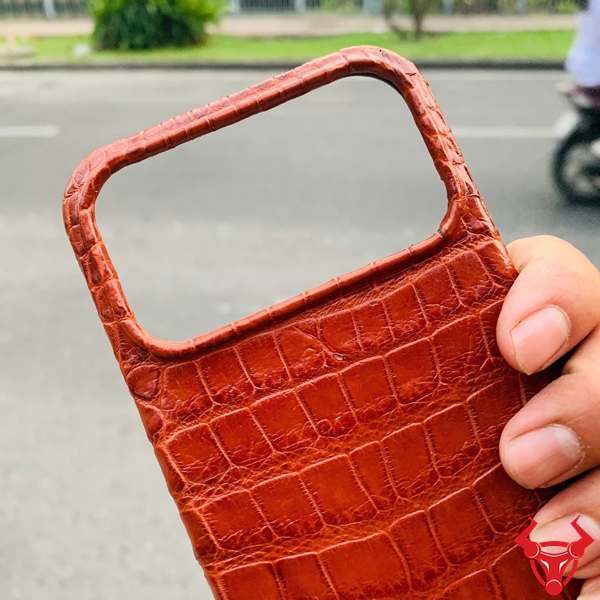 Ốp Lưng Cá Sấu ELAA8 Bảo Vệ Toàn Diện Ốp lưng cá sấu ELAA8 cho iPhone 17 Pro Max
