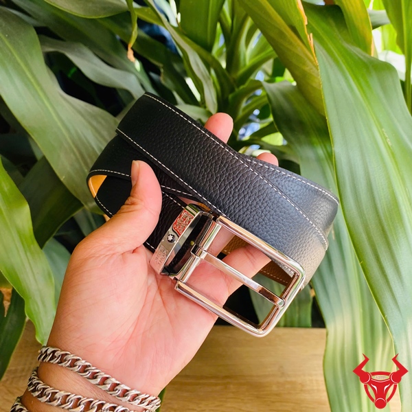 Thắt Lưng Da Bò Togo Phong Cách Quý Ông Thắt lưng nam da bò Togo TLK16.