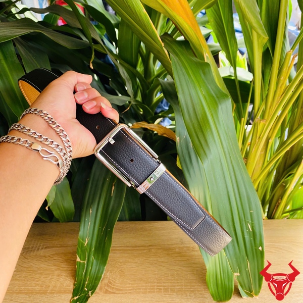 Thắt Lưng Da Bò Togo Cao Cấp Cho Nam Thắt lưng da bò Togo cao cấp cho nam.