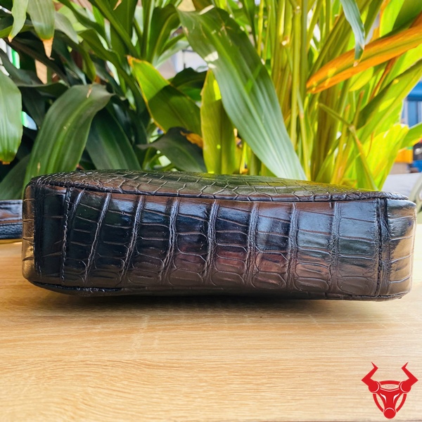 Túi phụ kiện da cá sấu cao cấp TYC05. Túi da cá sấu sang trọng cho doanh nhân.