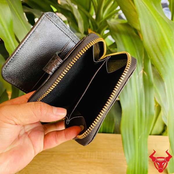 Ví Da Cá Sấu Nữ Cao Cấp VRBA1 Ví da cá sấu nữ nhỏ gọn tiện dụng