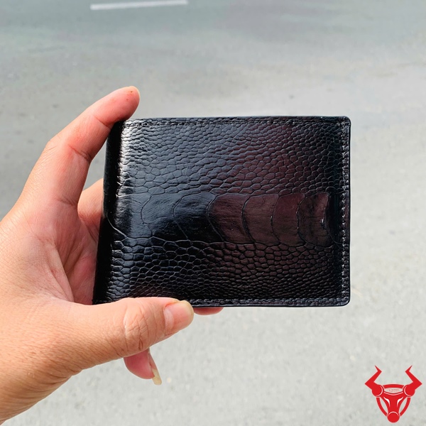 Ví Thời Trang VGD1 – Da Chân Đà Điểu Đẳng Cấp Ví mini sơn cạnh da chân đà điểu.