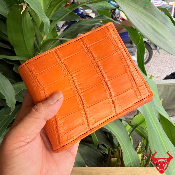 Ví Da Cá Sấu Thái Lan VBA8-TL Chuẩn Gu Quý Ông Ví da cá sấu Thái Lan VBA8-TL phong cách quý ông