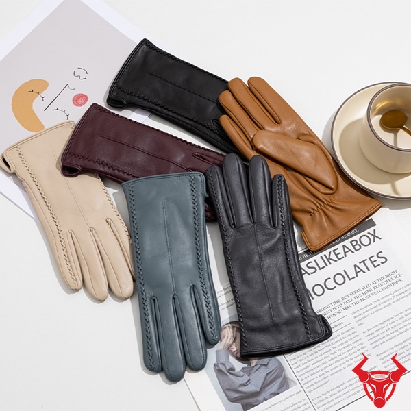 Găng Tay Da Cừu GT48 Cho Nữ Thời Trang Găng tay da cừu GT48 thiết kế tinh tế cho nữ
