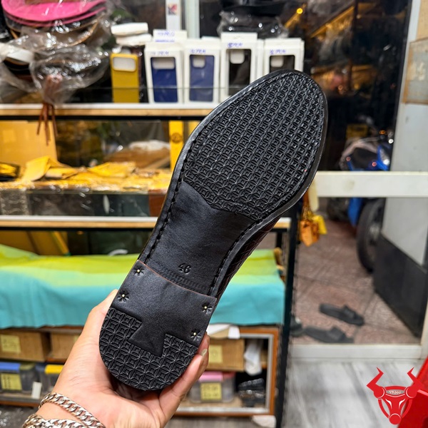 Chelsea boot da cá sấu vân bụng đẳng cấp GEA8 Chelsea boot da cá sấu sang trọng tôn phong cách cá nhân