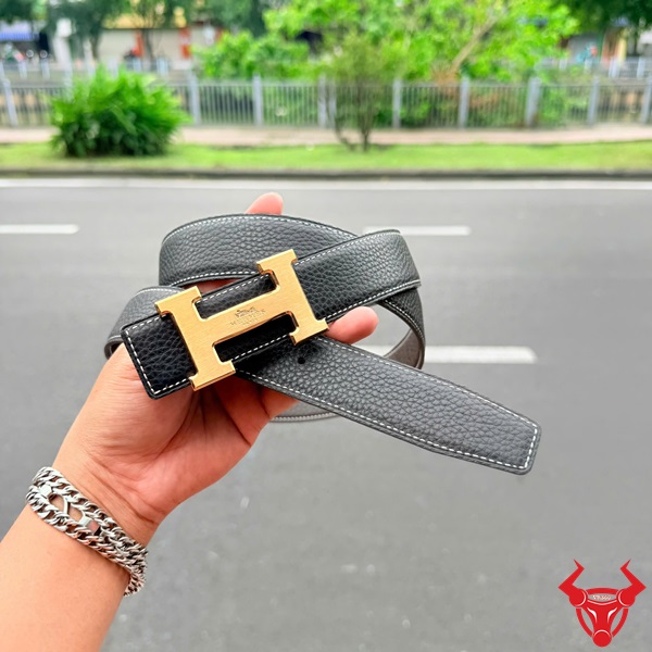 thắt lưng nam cao cấp phong cách lịch lãm Thắt lưng nam TLK16 khoá H đồng thiết kế tinh xảo