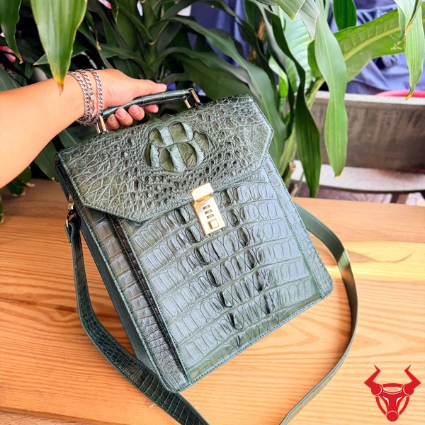 Cặp Xách Nam CTA4 Xanh Lá Hiện Đại Sang Trọng Cặp xách nam CTA4 xanh lá hiện đại