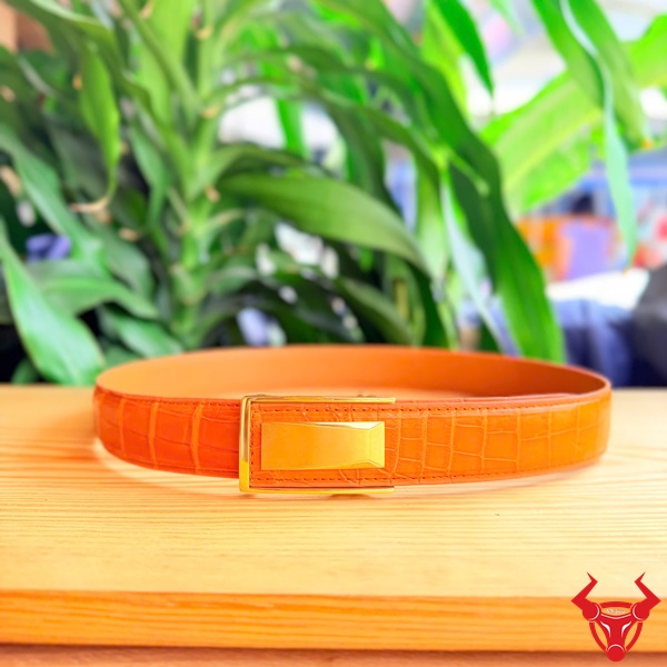 Thắt lưng da cá sấu thật TSK131-B cao cấp Thắt lưng da cá sấu TSK131-B đẳng cấp cao cấp