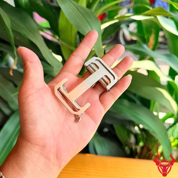Khóa Thắt Lưng Tự Động K70-B Sang Trọng Bản 3.5cm Mặt khóa thắt lưng thép K70-B bản 3.5cm phong cách lịch lãm.