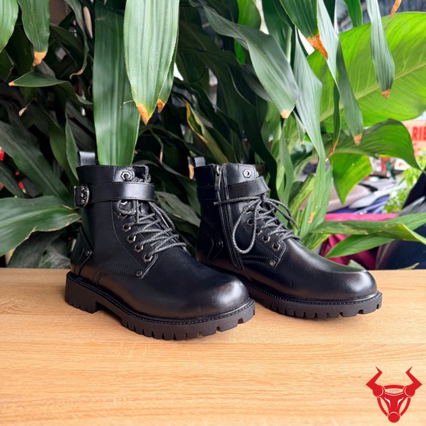 Giày Boot Da Bò GB02 Cổ Cao Cao Cấp Giày Boot GB02 da bò lớp đầu tiên cổ cao phong cách lịch lãm