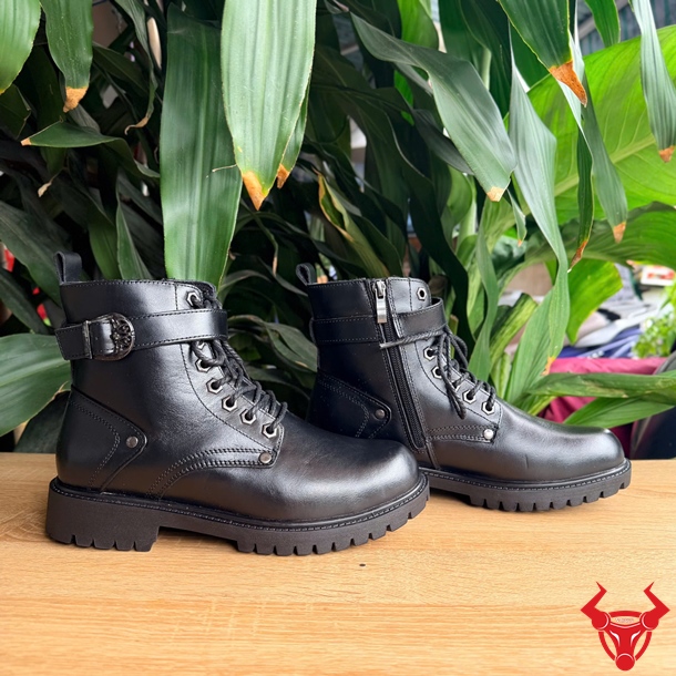 Giày Boot Cổ Cao GB02 Êm Chân Tôn Dáng Giày Boot da bò GB02 cổ cao thiết kế sang trọng tôn dáng