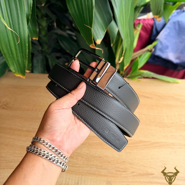 Thắt Lưng Nam TLK16 Đầu Khóa Kim Da Bò Togo Chính Hãng Thắt lưng nam TLK16 da bò Togo cao cấp hai mặt
