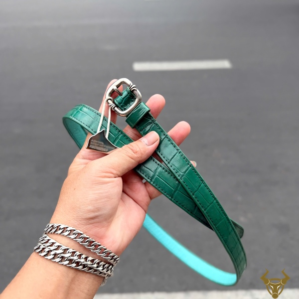 Mẫu Thắt Lưng Nữ TLYC02 Da Cá Sấu Cao Cấp Thắt lưng nữ da cá sấu TLYC02 thiết kế theo yêu cầu độc đáo