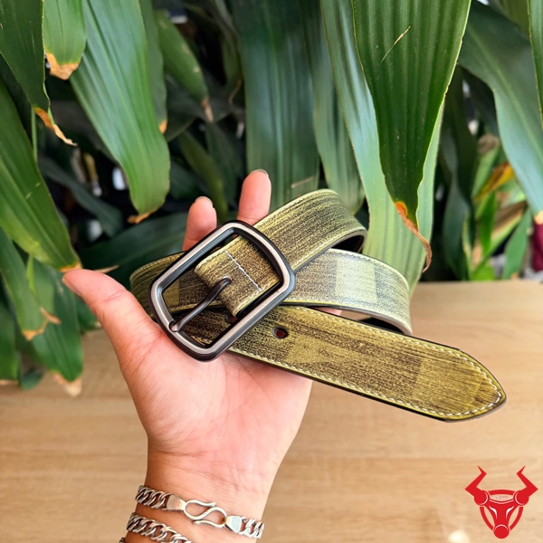 Thắt Lưng Nam TLK60 Da Bò Xanh Lá Phong Cách Hiện Đại Thắt lưng da bò nam TLK60 màu xanh lá sang trọng với thiết kế khóa kim